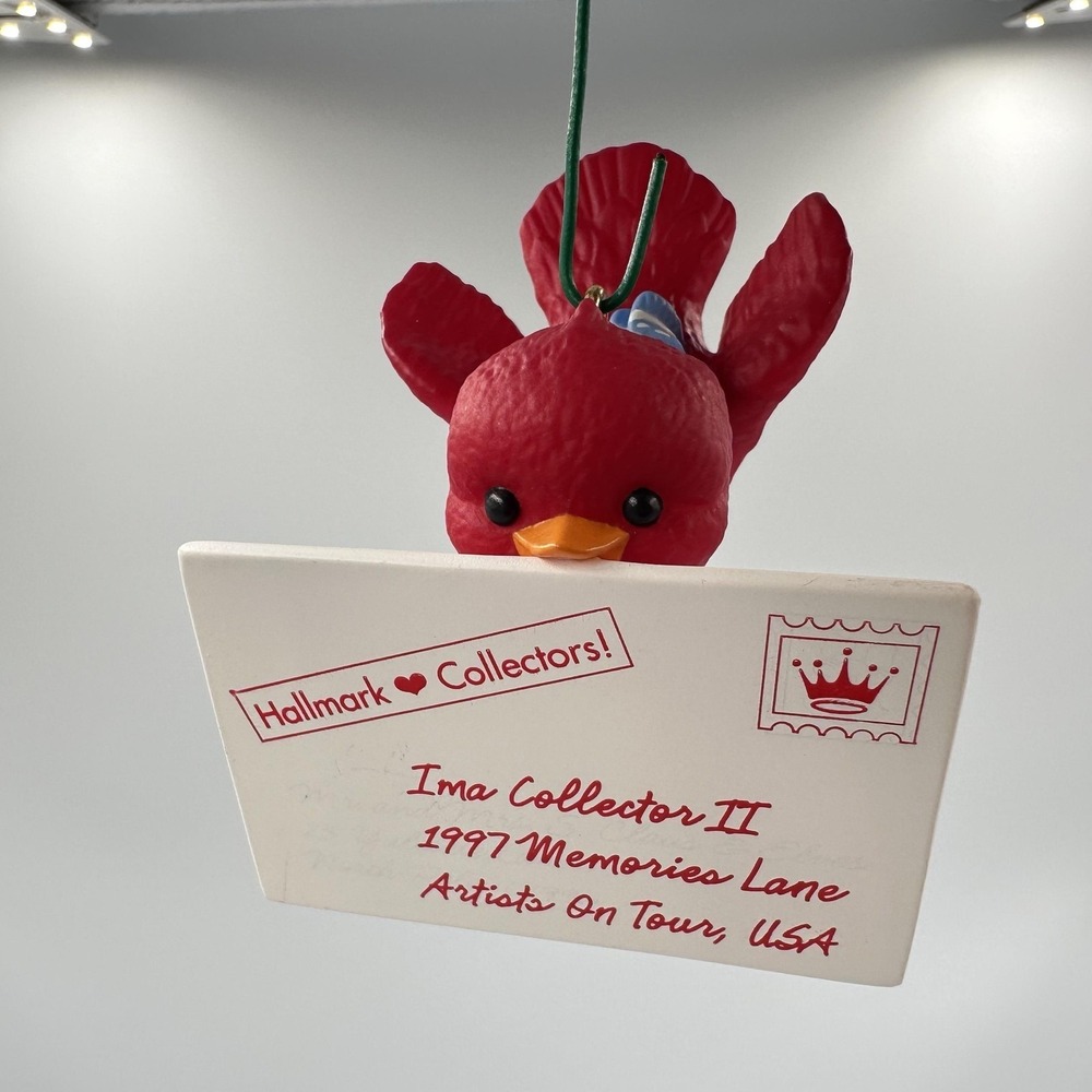 Vintage 1997 Hallmark Keepsake Ima‎ Collector II Artists On Tour Ornament Gift